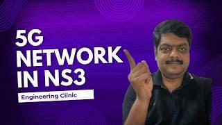 5G Network Simulation in NS3 using mmWave | NS3 Tutorials