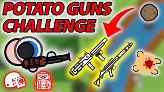 ONLY POTATO GUNS CHALLENGE! | Surviv.io