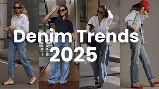 Top 10 Must-have Denim Trends 2025 French Women Can't Stop Wearing!