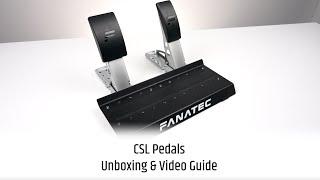 CSL Pedals Unboxing & Video Guide