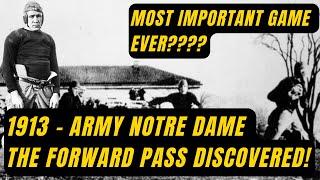 Knute Rockne and Notre Dame Beating Army In 1913 Is the Most Important Game In History