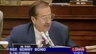 Sonny Bono grills Janet Reno over Waco