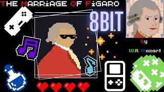 Mozart - The Marriage of Figaro (Ouverture) 8-bit | 1 HOUR