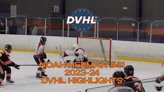 Noah Herman 2023-24 DVHL Highlights | DVHL 16U A National