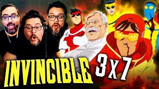 INVINCIBLE SEASON 3 EPISODE 7 REACTION! | 3x07 Breakdown & Review | Conquest • Rexsplode • Omni Man