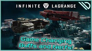 Infinite Lagrange | Game Changing Buffs and Nerfs on the pilot server