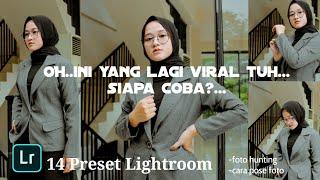 POSE FOTO ELEGAN || PRESET LIGHTROOM || OOTD HIJAB KEKINIAN