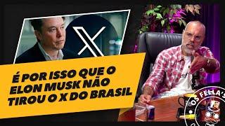 Esse foi o maior motivo DE ELON MUSK não tirar  X antigo TWITTER do Brasil