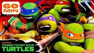 60 MINUTES of the Most EPIC Battles Ever! ️ | Teenage Mutant Ninja Turtles