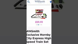 Hornby City Express High Speed trainset WH Smith exclusive