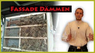 Eure FASSADE mit STOPFHANF dämmen, in 3 Minuten erklärt! | #hanfdämmung