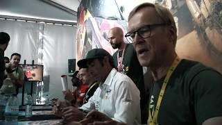 DAKAR 18 played by Ari Vatanen, Nani Roma, Alex Haro and Pedro Bianchi at Comic Con