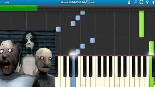 Granny Chapter 3 Main Menu Soundtrack Piano Synthesia