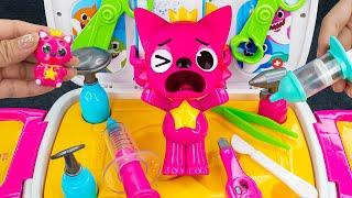 90 Minutes Pinkfong Ambulance Play Set Satisfying ASMR , Doctor Toys Unboxing  Lana Unboxing Toys