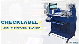 Checklabel - máquina para inspeção de fitas acabadas