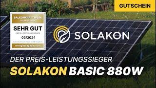 Solakon onBasic Balkonkraftwerk im Test: Aufbau, Leistung, Ertrag & Gutschein