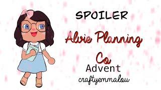 SPOILER Alvie Planning Co Advent Unboxing