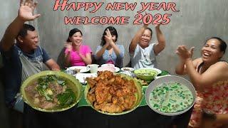 Simple New Year Celebration ni Kasister Merry & Family