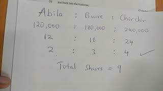 KCSE 2018 - RATES AND RATIOS