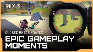 Epic Gameplay Moments | Closed Beta | Indus Battle Royale