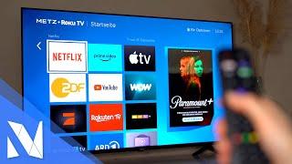 Das BESTE Smart TV Betriebssystem? METZ Blue MUD6001 4K Roku TV im Überblick! | Nils-Hendrik Welk