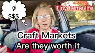 Craft show chat. Good and Bad. How much money did I make. Worth it?