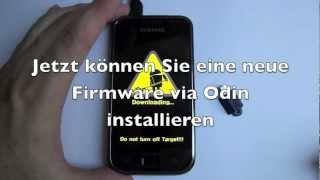 Downloadmodus Samsung Galaxy S i9000