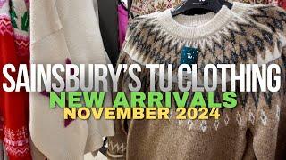 What's New in Sainsbury's TU Clothing - November 2024 [4K]