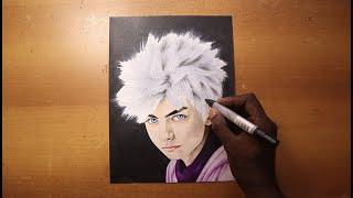 Drawing Killua as a REAL person. Hunter x hunter realism