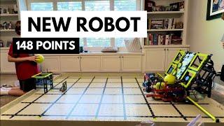 NEW ROBOT: 148 Point Driver Skills - VEX IQ Rapid Relay | Chewbotca