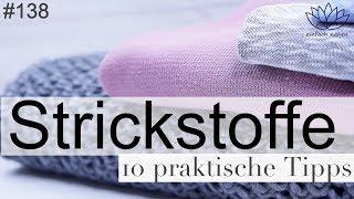 10 Tipps zum Verarbeiten von Strickstoffen - mit Anna von einfach nähen