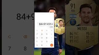 messi rating calculation part 1