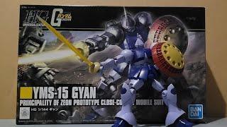 YMS-15 GYAN HG model kit review