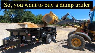 Dump Trailer Review - Purchasing Good Quality / 124