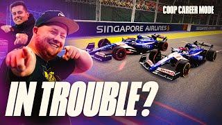 Championship Under Threat? - F1 24 Two Player Career Singapore S2