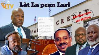 Valery Numa Gaye Nouvèl la Lèt pran Lari? Gerald Gilles  Vertilaire Smith Mande 100 million pou Jòb