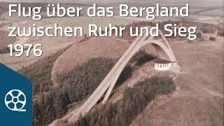 Bergland zwischen Ruhr und Sieg von oben 1976 - Flug über Westfalen 05/05 | FILMSCHÄTZE