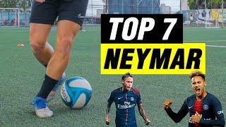 BEST 7 DRIBBLING OF NEYMAR | DRIBBLE TUTORIAL | NEYMAR SKILLS