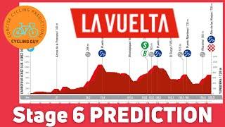 Vuelta a Espana 2024 Stage 6 - PREVIEW / FAVOURITES / PREDICTION