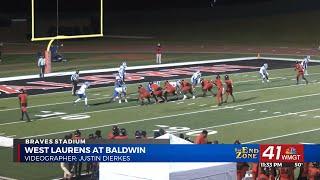 THE END ZONE HIGHLIGHTS: West Laurens visits Baldwin in our Game of the Week