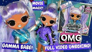 NEW #LOLsurprise OMG MOVIE MAGIC GAMMA BABE FULL VIDEO UNBOXING!/ Unboxing days#5