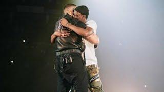 Wizkid and drake live performance of come closer at MSG Madison Square garden new york