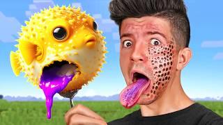 Trying to Eat EVERY Minecraft Item!