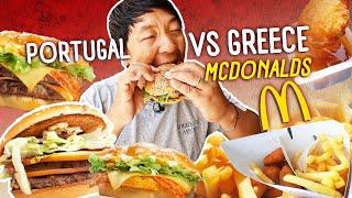 McDonald Foods I’ve NEVER Tried Before | Greek McDonald’s vs. Portugal McDonald’s