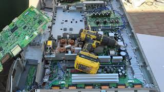 plasma tv scrap down