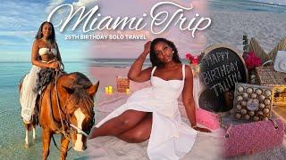 MIAMI VLOG: solo trip to Miami for my 25th birthday!!