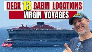 Detailed Cabin Locations. Deck 13. Virgin Resilient Lady