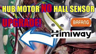 5 REASONS why! How to UPGRADE E-Bike HUB MOTOR from HALL SENSOR to SENSORELESS! Bafang Himiway