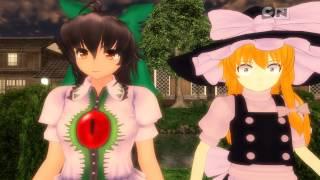 【Touhou MMD】 -  The ED-bodiment of the Scarlet Jawbreaker (Ed,Edd N' Eddy Bumpers)