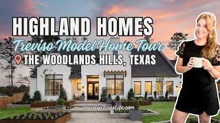 Highland Homes Treviso Floorplan The Woodlands Hills Houston Texas | HoustonTexasLife.com